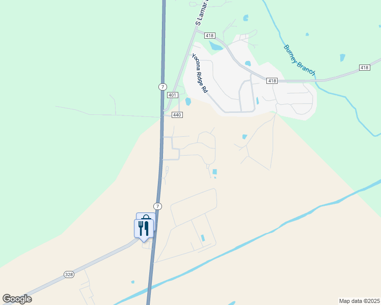 map of restaurants, bars, coffee shops, grocery stores, and more near Road 4066 in Oxford