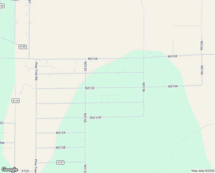 map of restaurants, bars, coffee shops, grocery stores, and more near McPherson Road in Apache