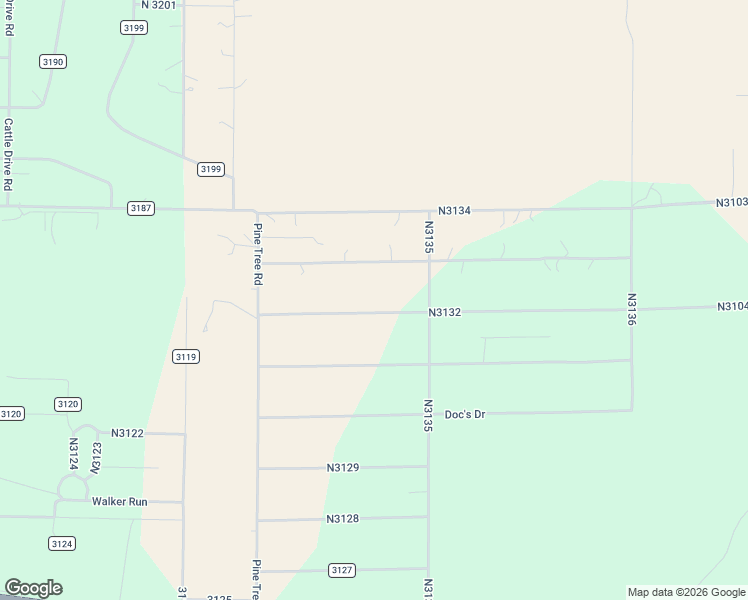 map of restaurants, bars, coffee shops, grocery stores, and more near McPherson Road in Vernon