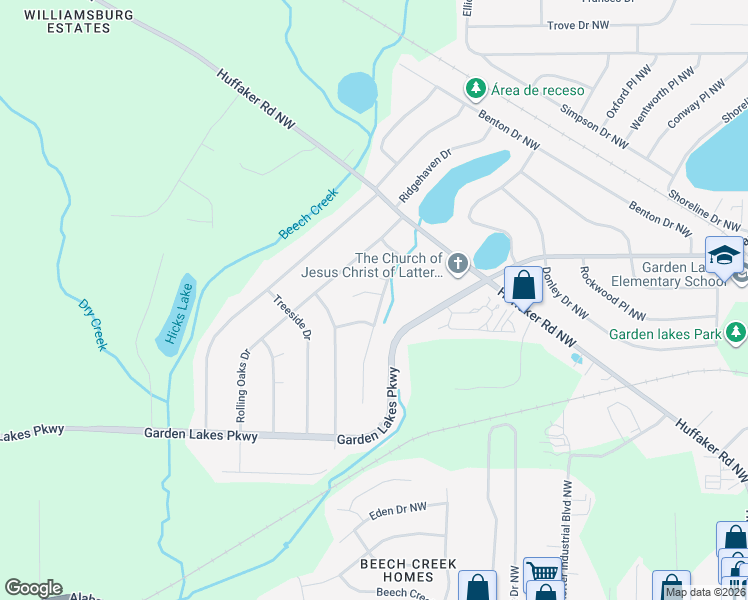map of restaurants, bars, coffee shops, grocery stores, and more near 6 Tall Pines Road Northwest in Rome