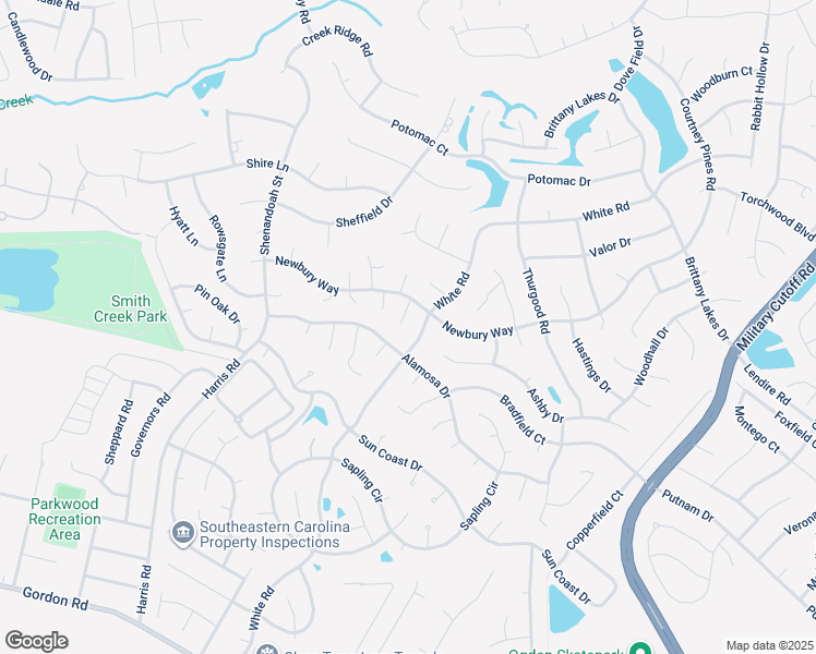 map of restaurants, bars, coffee shops, grocery stores, and more near 804 Saddle Point in Wilmington