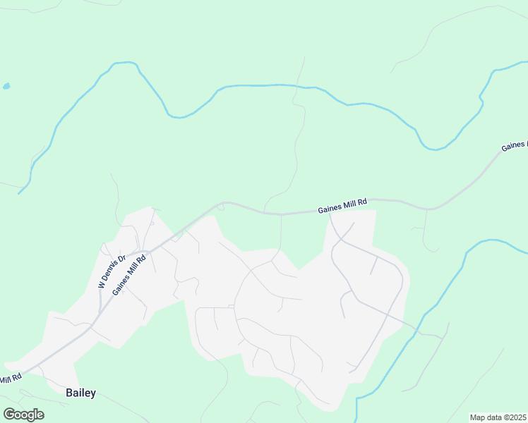 map of restaurants, bars, coffee shops, grocery stores, and more near 2902 Gaines Mill Road in Gainesville