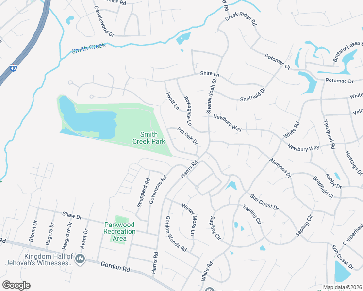 map of restaurants, bars, coffee shops, grocery stores, and more near 706 Bent Twig Court in Wilmington