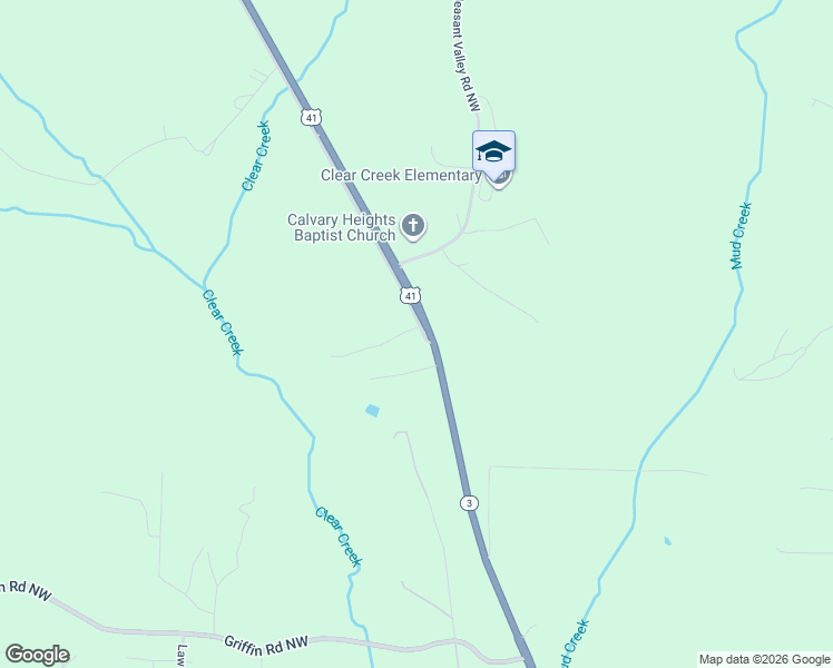 map of restaurants, bars, coffee shops, grocery stores, and more near 3239 Joe Frank Harris Parkway Southeast in Cartersville