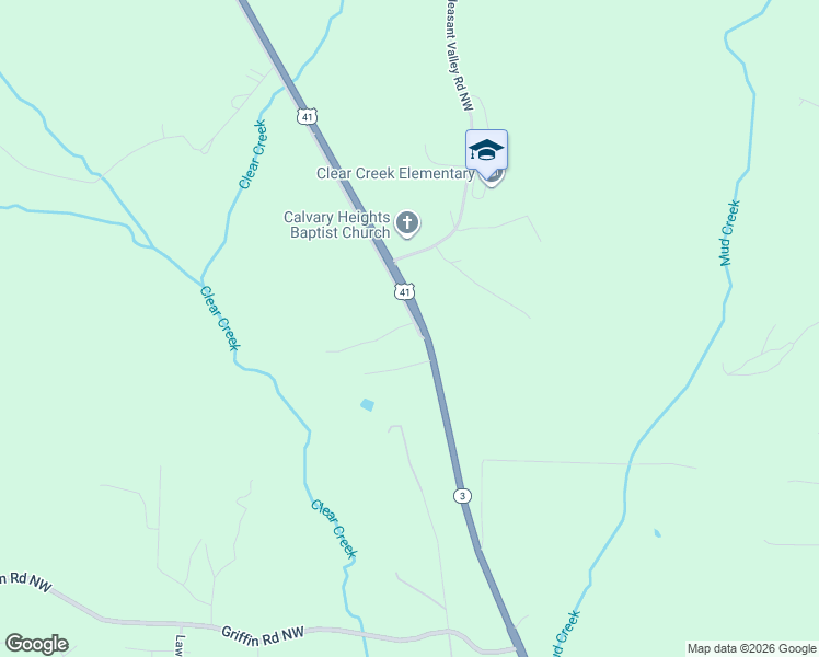map of restaurants, bars, coffee shops, grocery stores, and more near 3239 Joe Frank Harris Parkway Southeast in Cartersville