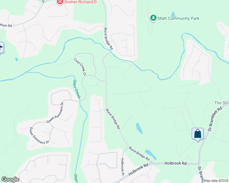 map of restaurants, bars, coffee shops, grocery stores, and more near 3895 Spring Ridge Drive in Cumming
