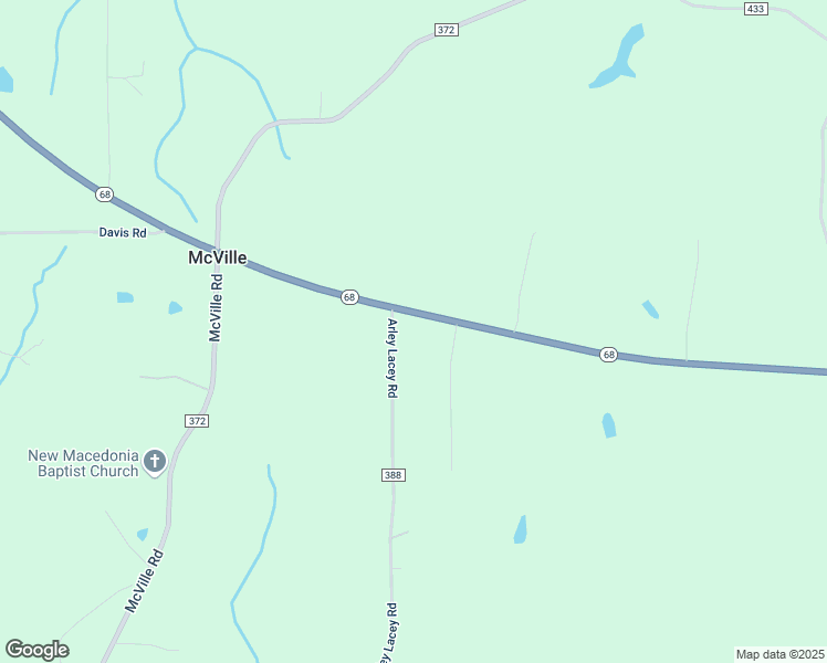 map of restaurants, bars, coffee shops, grocery stores, and more near 2020 Alabama 68 in Albertville