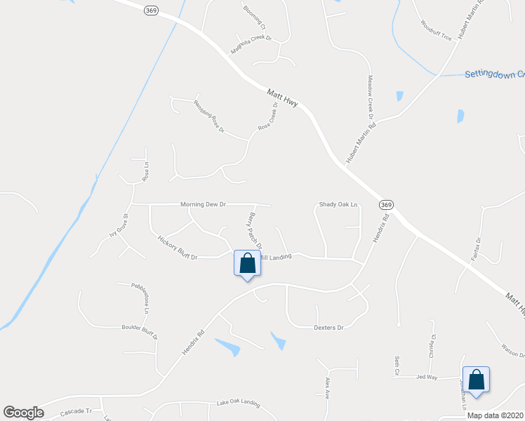 map of restaurants, bars, coffee shops, grocery stores, and more near 7220 Berry Patch Drive in Cumming