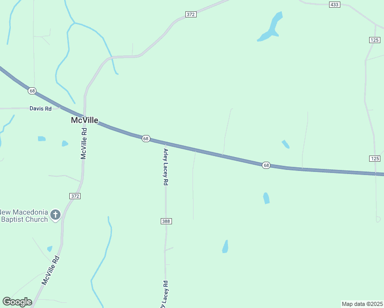 map of restaurants, bars, coffee shops, grocery stores, and more near 2020 Alabama 68 in Albertville
