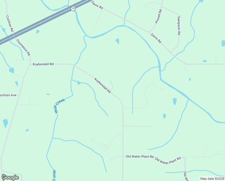 map of restaurants, bars, coffee shops, grocery stores, and more near 2316 Kuykendall Road in Albertville