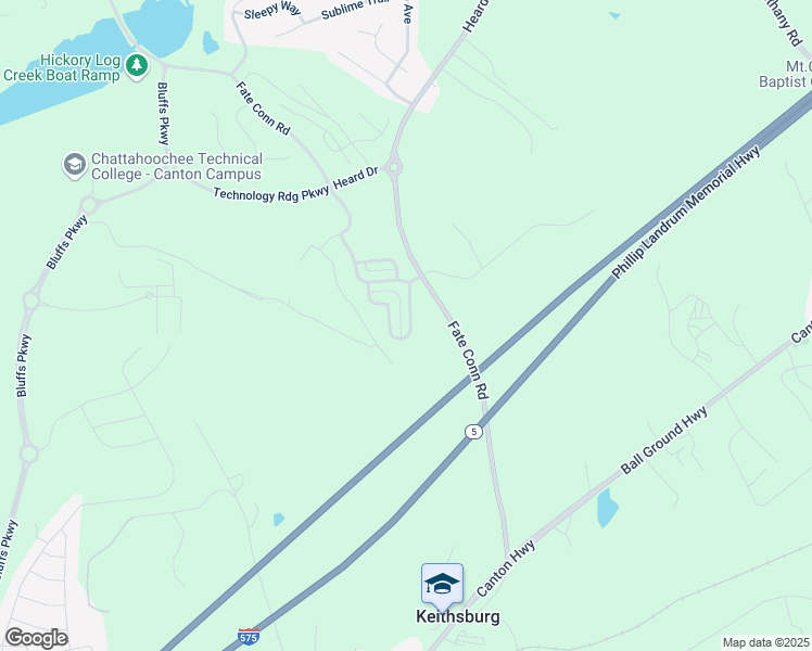 map of restaurants, bars, coffee shops, grocery stores, and more near 637 Sunflower Drive in Canton