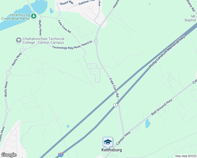 map of restaurants, bars, coffee shops, grocery stores, and more near 637 Sunflower Drive in Canton