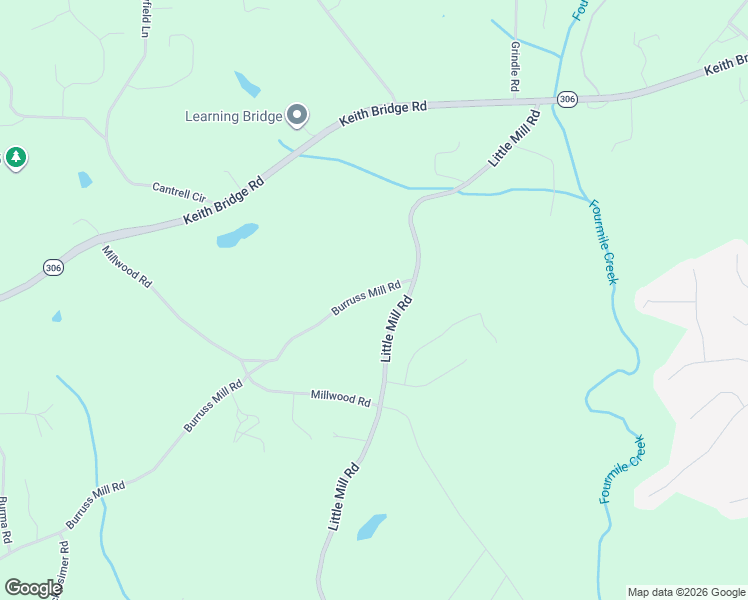 map of restaurants, bars, coffee shops, grocery stores, and more near 6970 Burruss Mill Road in Cumming