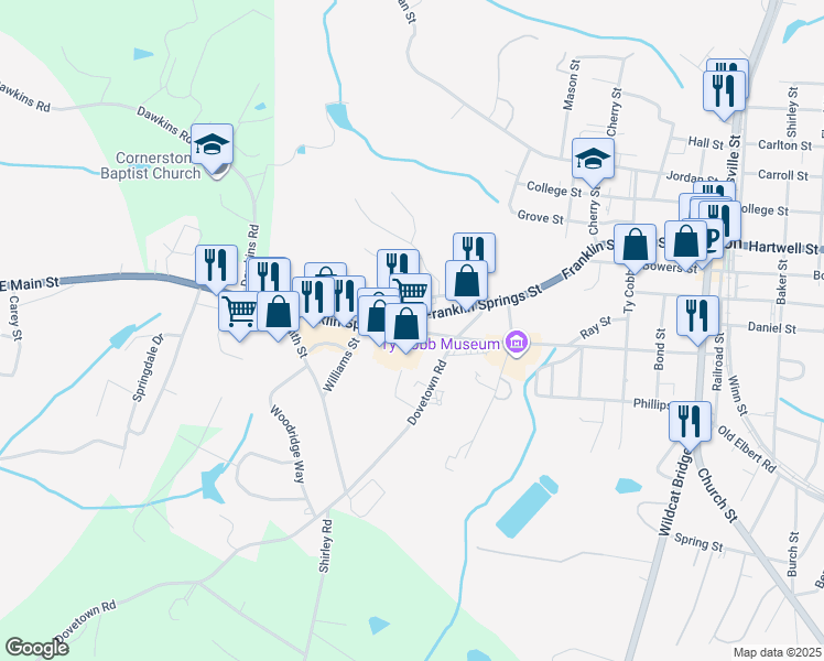 721 Cook Street, Royston GA Walk Score