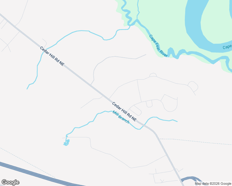 map of restaurants, bars, coffee shops, grocery stores, and more near 2024 Cedar Hill Road Northeast in Leland