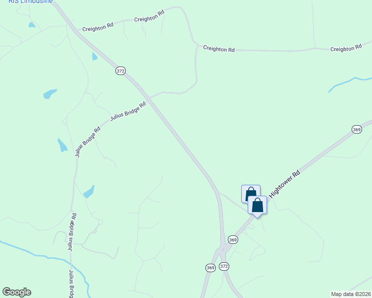 map of restaurants, bars, coffee shops, grocery stores, and more near 5700 Ball Ground Road in Ball Ground