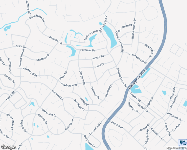 map of restaurants, bars, coffee shops, grocery stores, and more near 2521-2525 Hastings Court in Wilmington