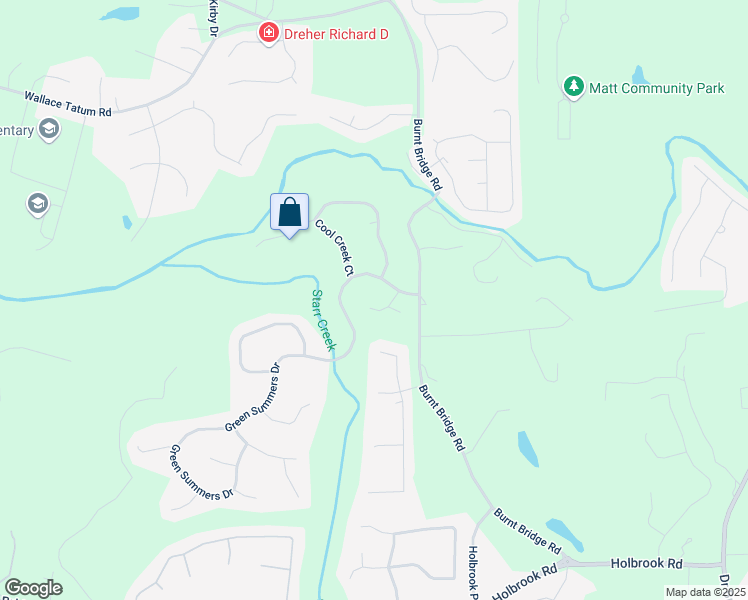 map of restaurants, bars, coffee shops, grocery stores, and more near 4030 Scenic View Court in Cumming