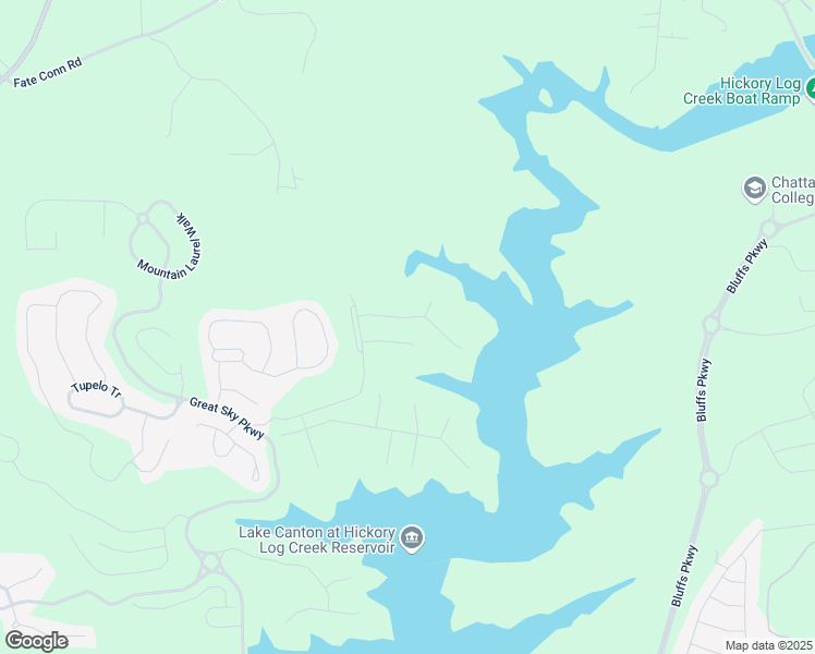 map of restaurants, bars, coffee shops, grocery stores, and more near 2040 Ripple Park Bend in Canton