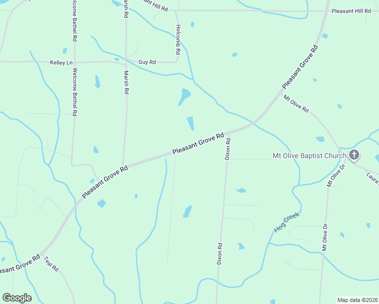map of restaurants, bars, coffee shops, grocery stores, and more near 6271 Pleasant Grove Road in Albertville
