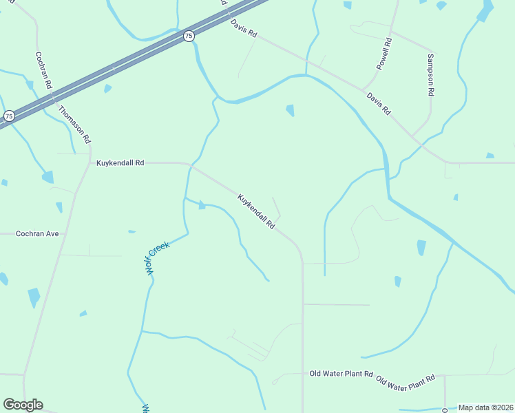 map of restaurants, bars, coffee shops, grocery stores, and more near 2480 Kuykendall Road in Albertville