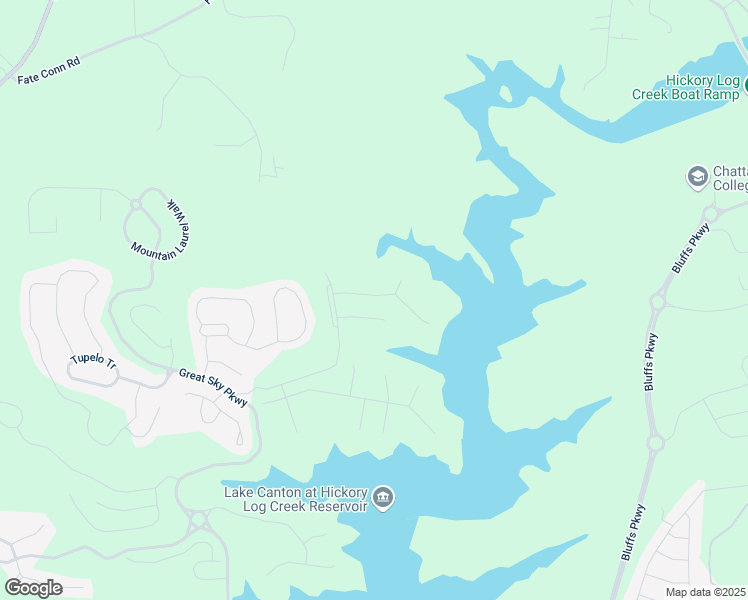 map of restaurants, bars, coffee shops, grocery stores, and more near 2036 Ripple Park Bend in Canton