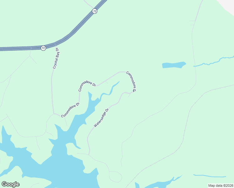 map of restaurants, bars, coffee shops, grocery stores, and more near 124 Commodore Drive in Cross Hill