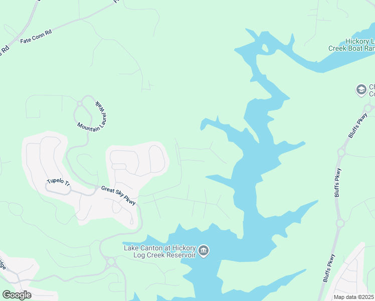 map of restaurants, bars, coffee shops, grocery stores, and more near 2012 Ripple Park Bend in Canton