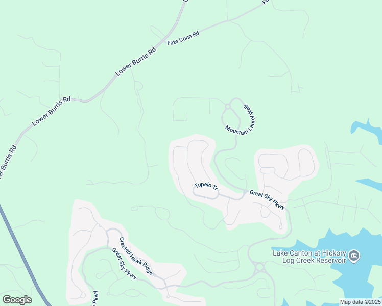 map of restaurants, bars, coffee shops, grocery stores, and more near 427 Parkbrook Way in Canton