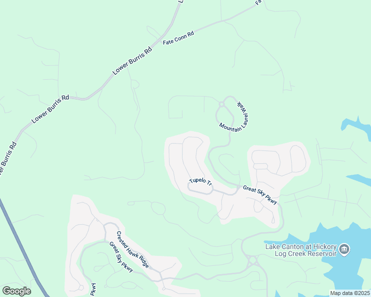 map of restaurants, bars, coffee shops, grocery stores, and more near 427 Parkbrook Way in Canton