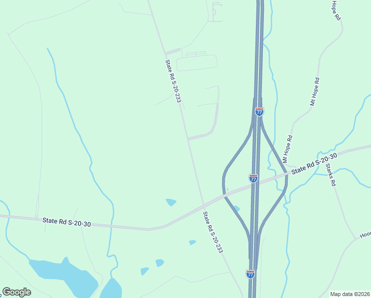 map of restaurants, bars, coffee shops, grocery stores, and more near 173 State Road S-20-233 in Ridgeway