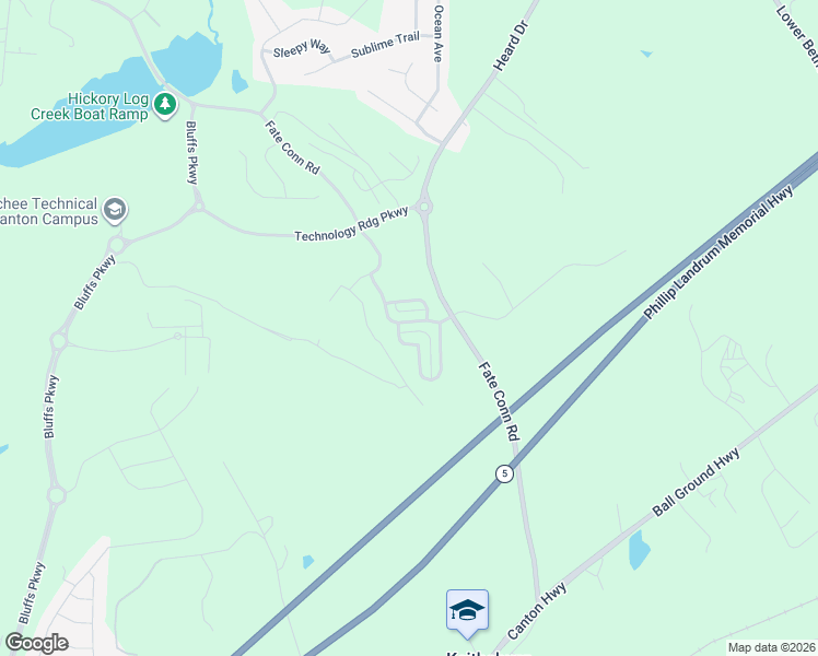 map of restaurants, bars, coffee shops, grocery stores, and more near 333 Stoney Hollow Road in Canton