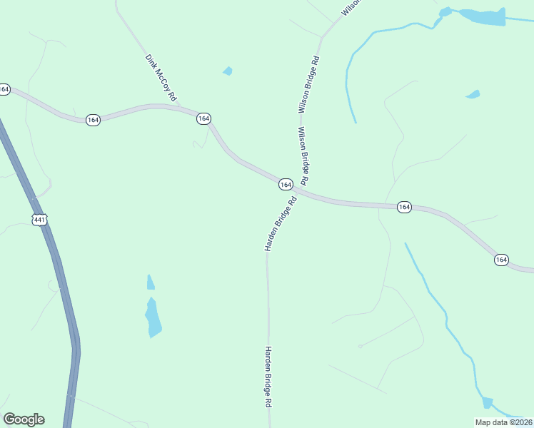 map of restaurants, bars, coffee shops, grocery stores, and more near 156 Harden Bridge Road in Commerce