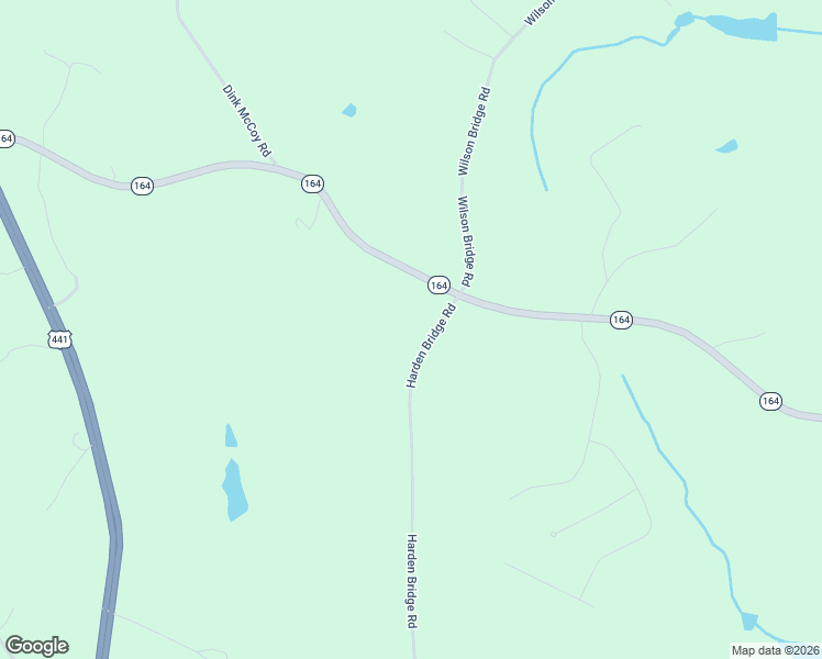 map of restaurants, bars, coffee shops, grocery stores, and more near 156 Harden Bridge Road in Commerce