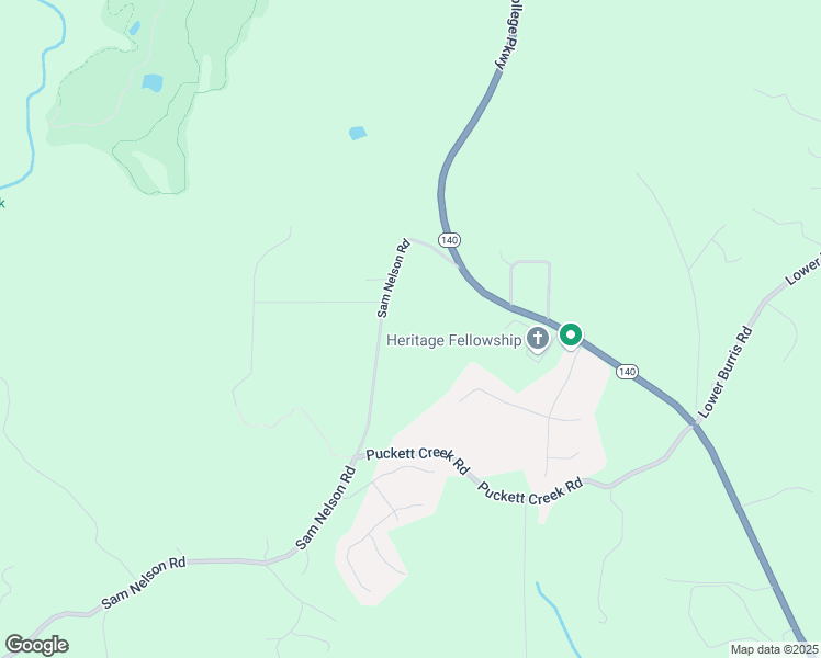 map of restaurants, bars, coffee shops, grocery stores, and more near 2700 Sam Nelson Road in Canton