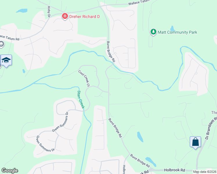 map of restaurants, bars, coffee shops, grocery stores, and more near in Ball Ground