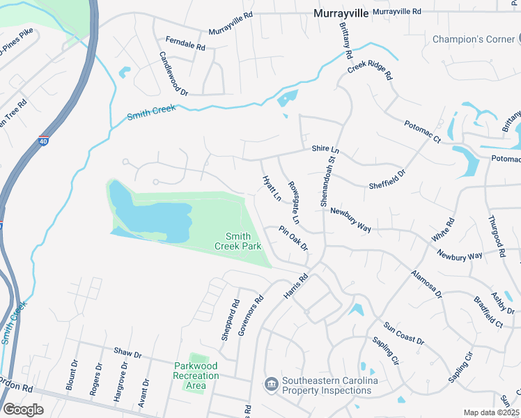 map of restaurants, bars, coffee shops, grocery stores, and more near 4809 Grouse Woods Drive in Wilmington