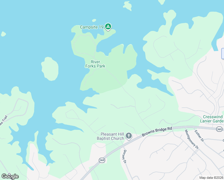 map of restaurants, bars, coffee shops, grocery stores, and more near 3529 Keith Bridge Road in Gainesville