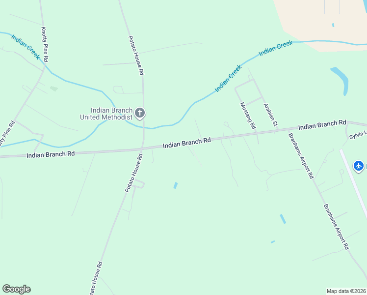 map of restaurants, bars, coffee shops, grocery stores, and more near 2033 Indian Branch Road in Darlington