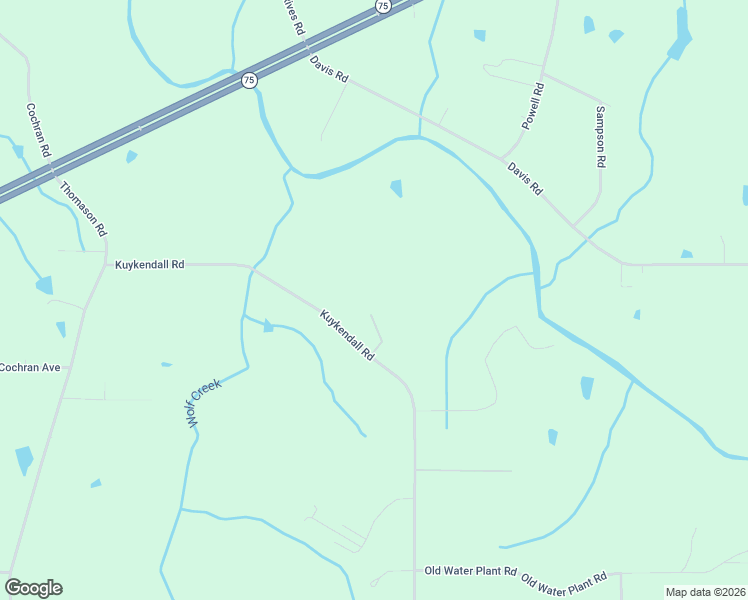 map of restaurants, bars, coffee shops, grocery stores, and more near 2480 Kuykendall Road in Albertville