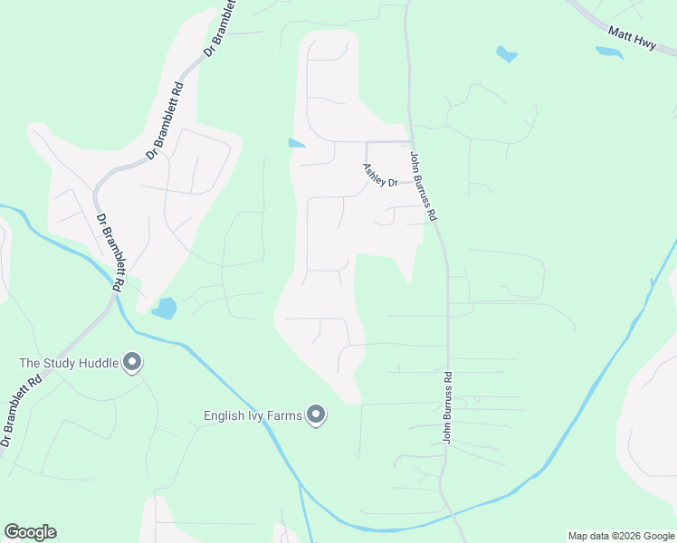 map of restaurants, bars, coffee shops, grocery stores, and more near 6400 Kinsey Way in Cumming