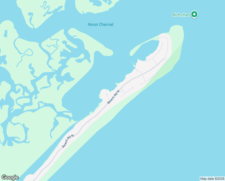 map of restaurants, bars, coffee shops, grocery stores, and more near 400-410 Beach Rd N in Wilmington