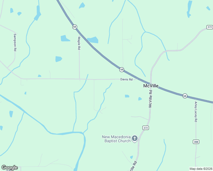 map of restaurants, bars, coffee shops, grocery stores, and more near 1738 Davis Road in Albertville