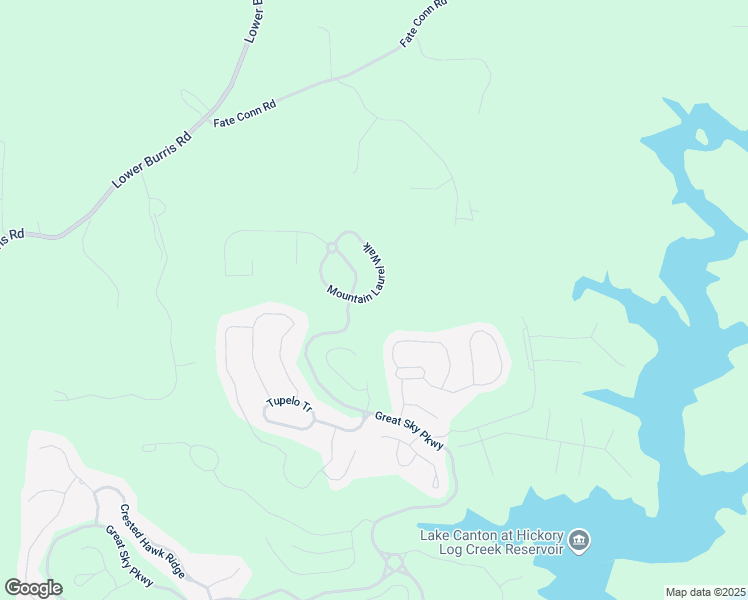 map of restaurants, bars, coffee shops, grocery stores, and more near 306 Mountain Laurel Walk in Canton