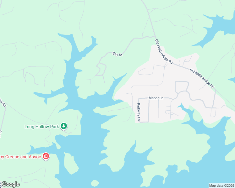 map of restaurants, bars, coffee shops, grocery stores, and more near 8940 Bayview Court in Gainesville