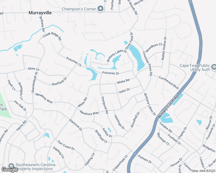 map of restaurants, bars, coffee shops, grocery stores, and more near 7301 Thurston Court in Wilmington