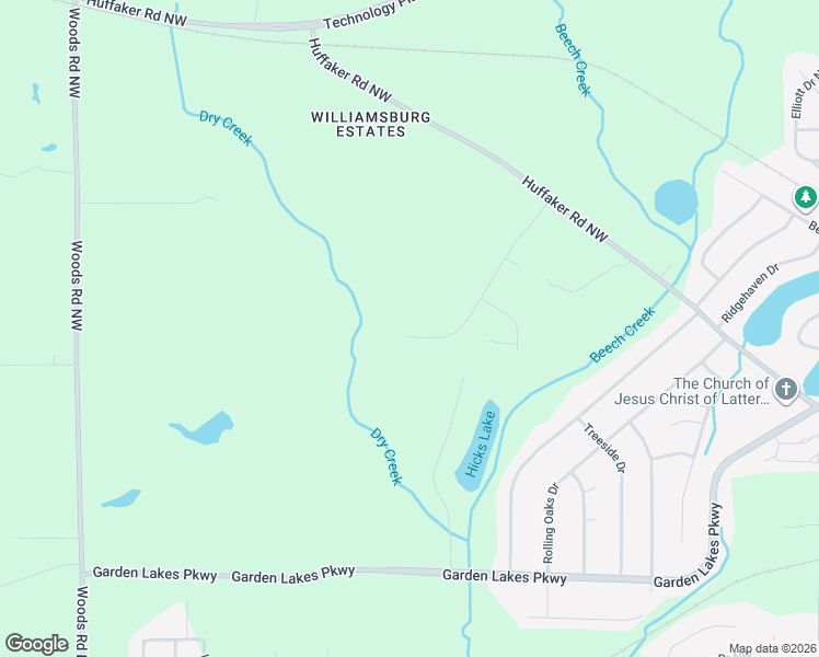 map of restaurants, bars, coffee shops, grocery stores, and more near 40 Williamsburg Drive Northwest in Rome