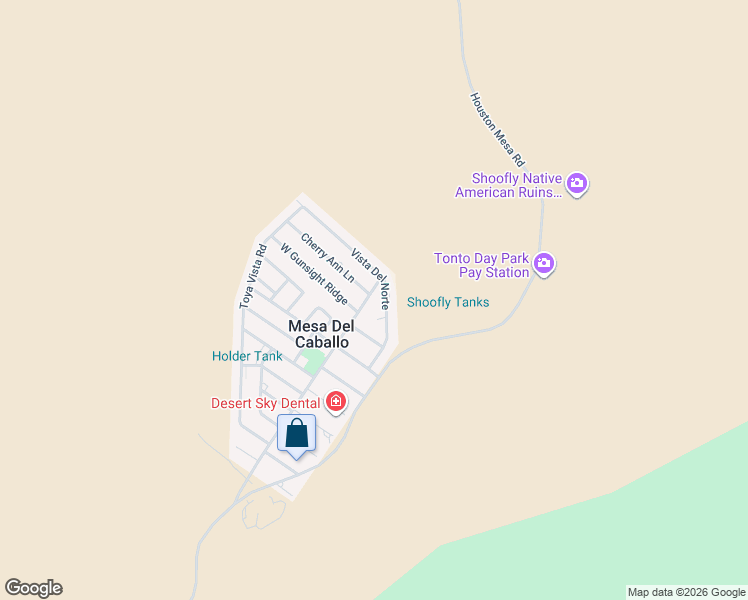 map of restaurants, bars, coffee shops, grocery stores, and more near 58 Caballero Road in Payson