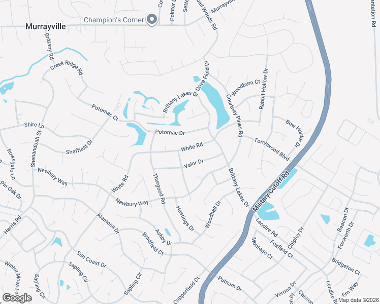 map of restaurants, bars, coffee shops, grocery stores, and more near 2816 White Road in Wilmington