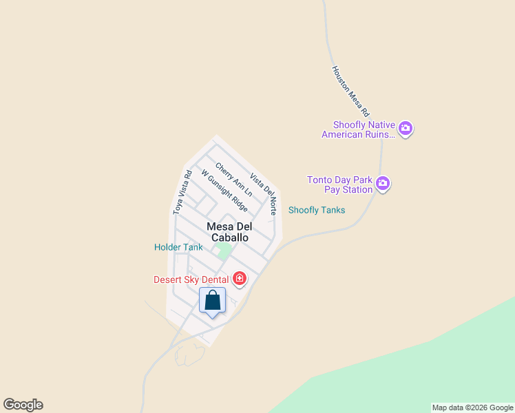 map of restaurants, bars, coffee shops, grocery stores, and more near 58 Caballero Road in Payson